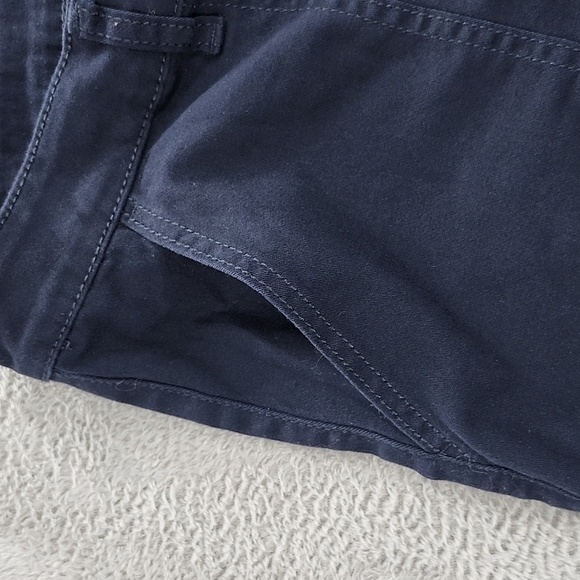 Jones New York Womens Shorts Size 12 Blue Utility - Picture 2 of 11